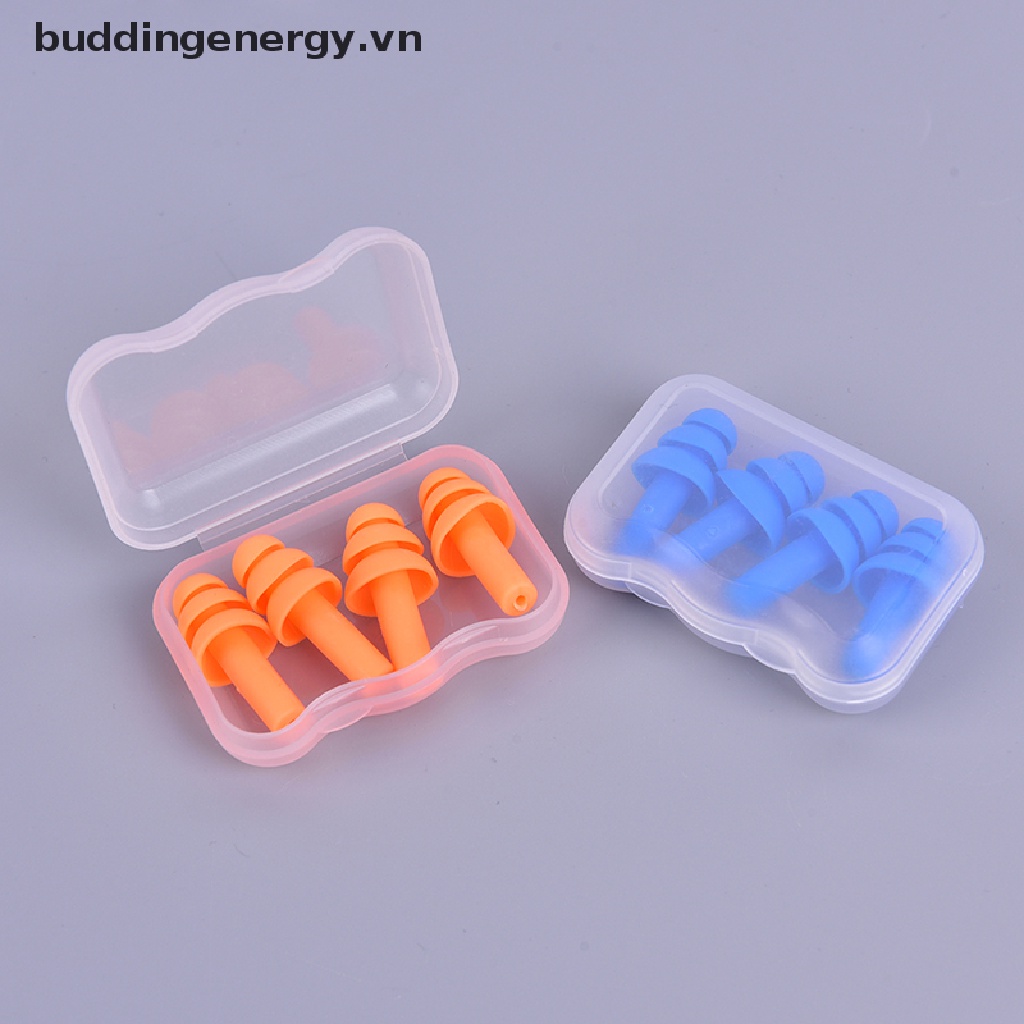 Set 2 Cặp Nút Bịt Tai Chống Ồn Tiện Dụng Khi Đi Du Lịch