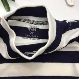 Combo 5 áo Cotton HM dài tay cho bé