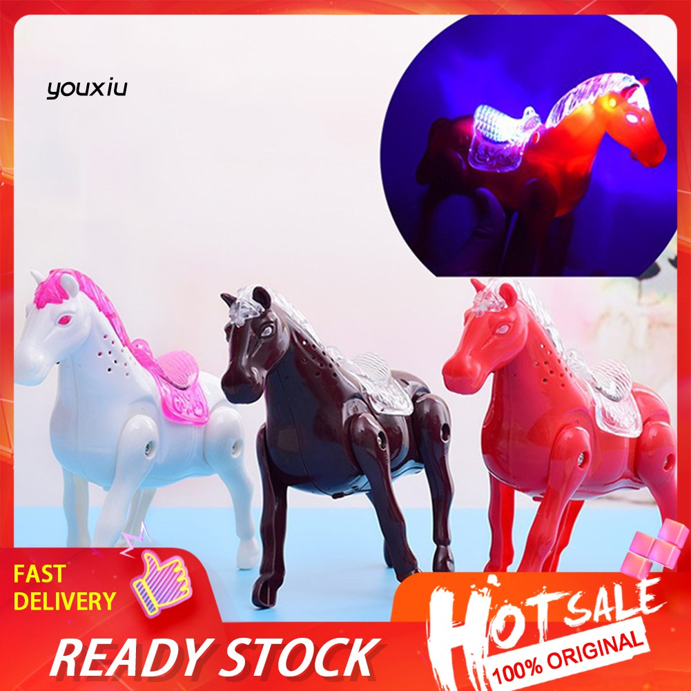 Đồ Chơi Ngựa Pony Có Đèn Led Và Nhạc Cho Bé