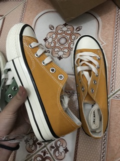 ORDER GIÀY ULZZANG MÀU VÀNG CONVER