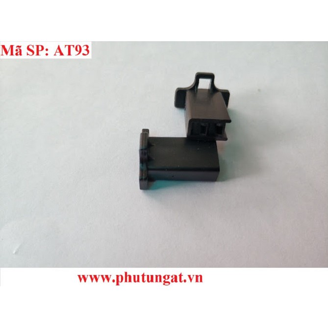 Giắc Nhựa ĐỰC 2P 2.8 đen - AT93