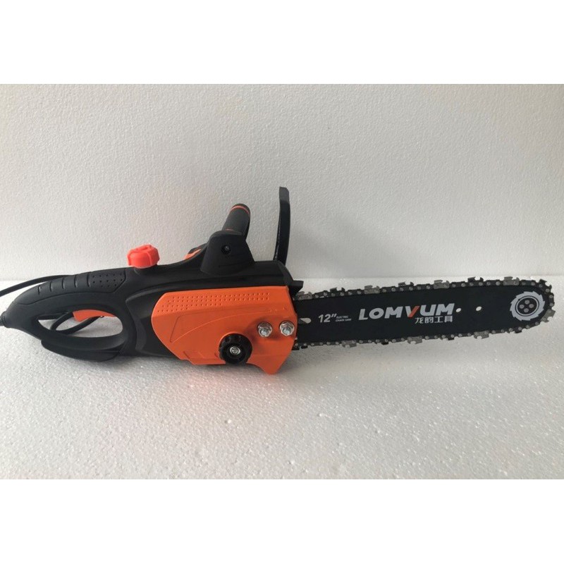 Máy cưa xích điện cầm tay lomvum tra dầu tự động lam 30cm