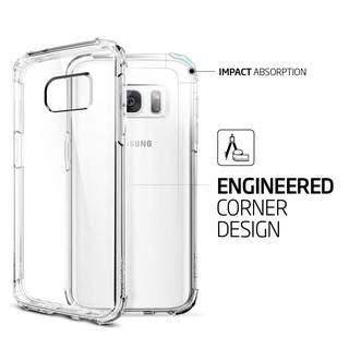 Ốp lưng dành cho Samsung Galaxy S7 Spigen Crystal Shell (Trắng)
