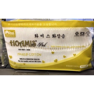 bông tẩy trang Hoamis Hàn Quốc
