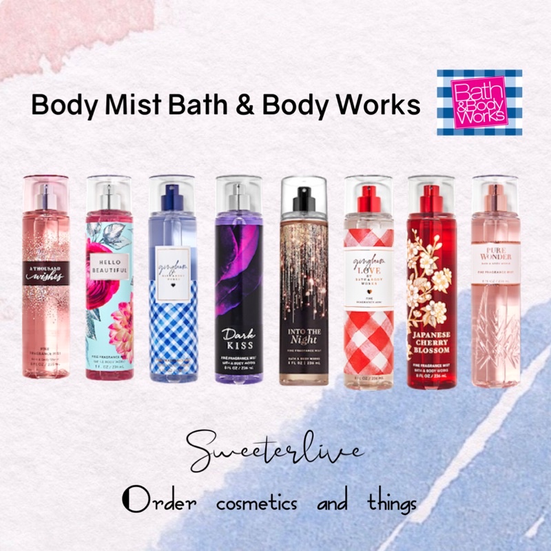 Xịt thơm toàn thân Bath&Body Works