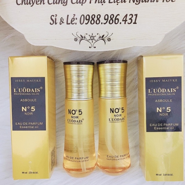 Tinh dầu dưỡng  L'UÔDAIS PROFESSIONAL SALON NOIR cao cấp 80ml