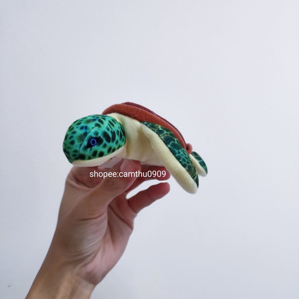 Gấu bông con rùa 3d gống thật,gấu bông tương tác tiếng anh cho bé