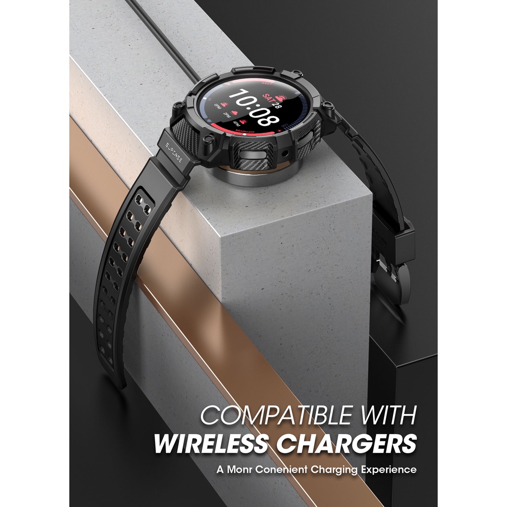 SUPCASE Unicorn Beetle Pro Series Ốp Lưng Cho Galaxy Watch 5 Pro 45Mm 2022 Phát Hành Vỏ Bảo Vệ Chắc Chắn Có Dây Đeo