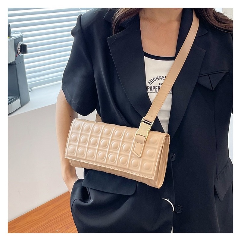 Túi Vuông Nhỏ NB00172 Đeo Chéo Vai Họa Tiết Hình Thoi Phong Cách Năm 2022