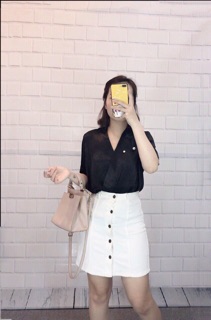 Áo Lụa Cổ Vạt