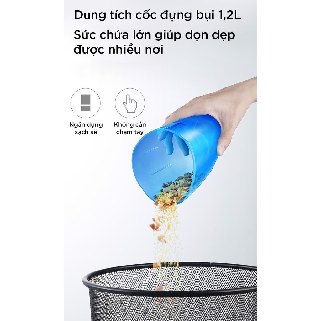 Máy Hút Bụi Cầm Tay Perfect PF-SV07 650W Lực Hút 19000pa - Hàng Chính Hãng (Bảo Hành 12 Tháng)