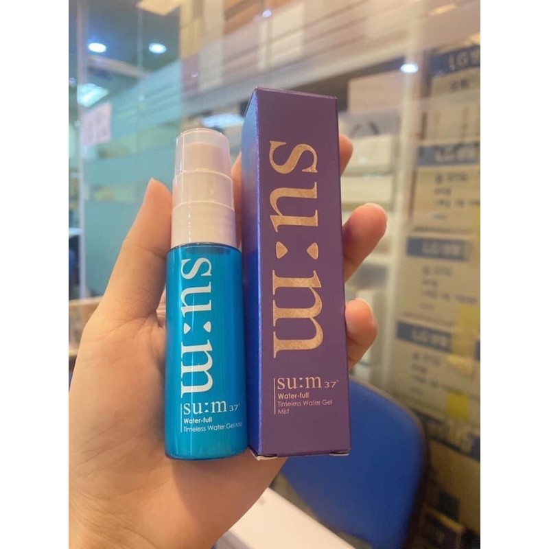 Xịt khoáng Water-full Timeless Water Gel Mist cấp nước chai 30ml/ mỹ phẩm Ohui, Whoo, Su:m37 công ty chính hãng