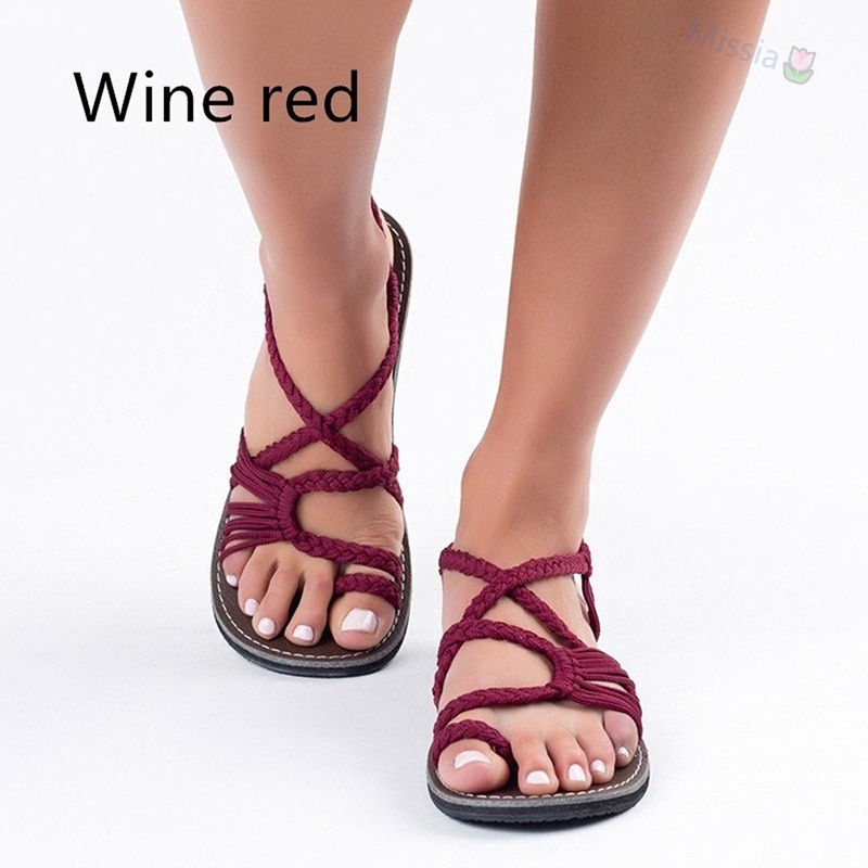 Dép hở ngón đi biển & chân size lớn thời trang xuân hè