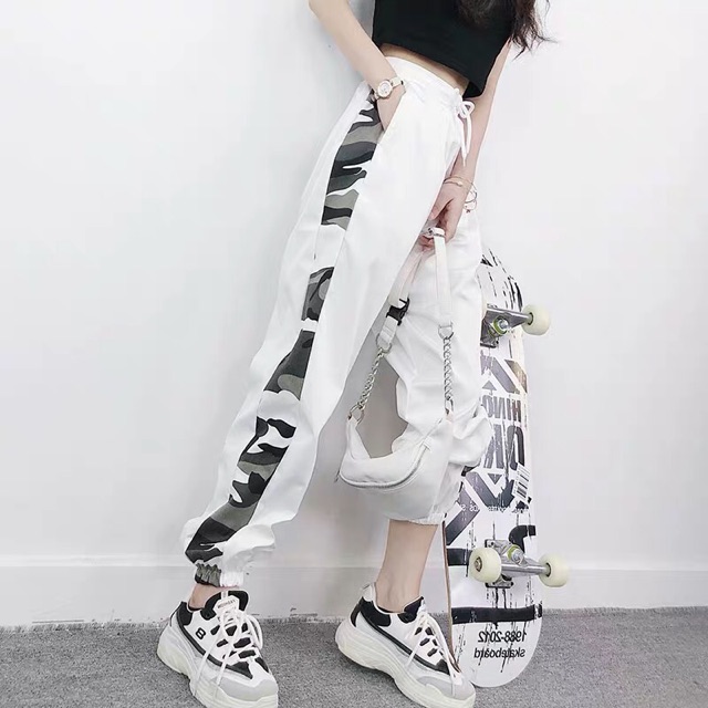 CÓ SẴN jogger unisex pha camo rằn ri ulzzang quin2611 | BigBuy360 - bigbuy360.vn