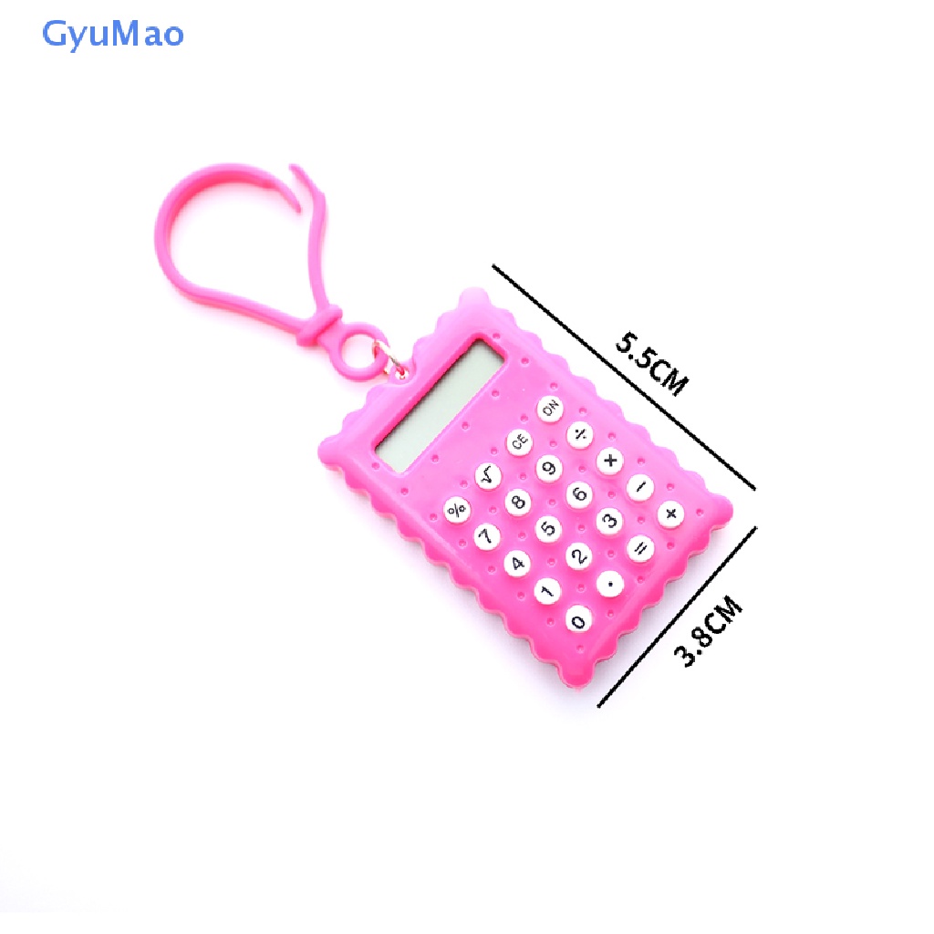 Máy Tính Điện Tử Mini Hình Bánh Quy Cho Học Sinh