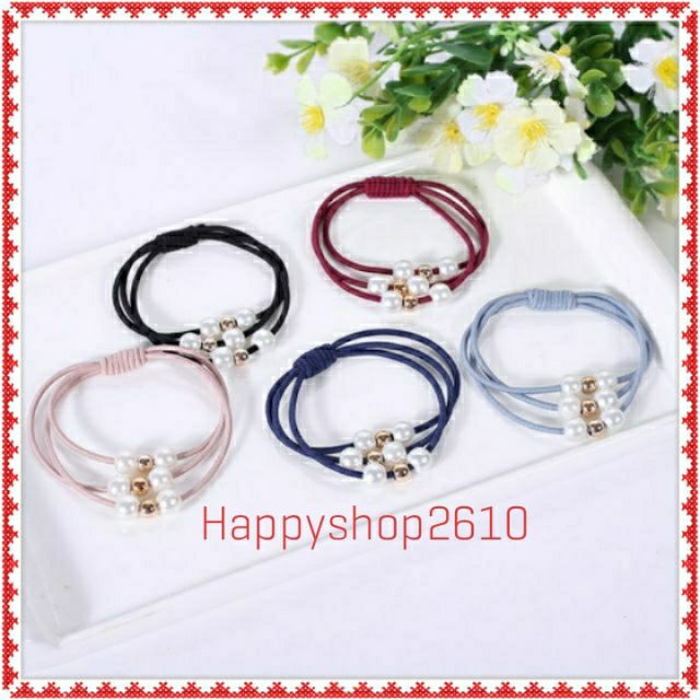 Dây cột tóc siêu dễ thương
