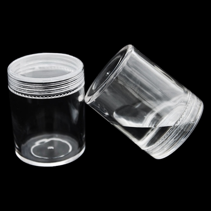 ✿ Chai Nhựa Trong Suốt 3.4oz Đựng Đồ Chơi Chất Nhờn Ma Quái Kèm Nắp Đậy Tiện Dụng