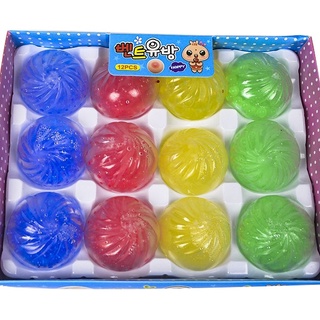 GUDETAMA SQUIShY Bánh Bao Nhiều Màu Bóp Hạt slime mochi