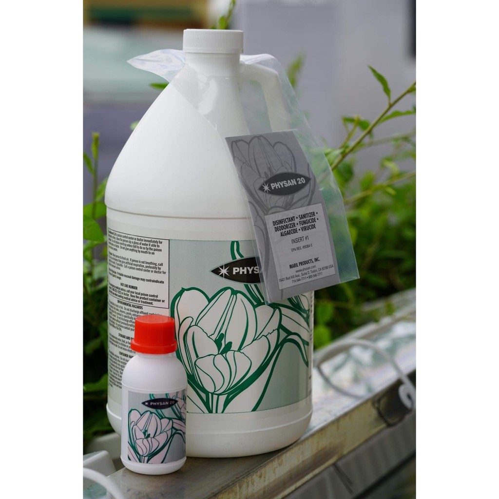 Dung dịch sát khuẩn trừ nấm bệnh cây trồng Physan 20 SL được nhập khẩu từ Mỹ. chai 100ml