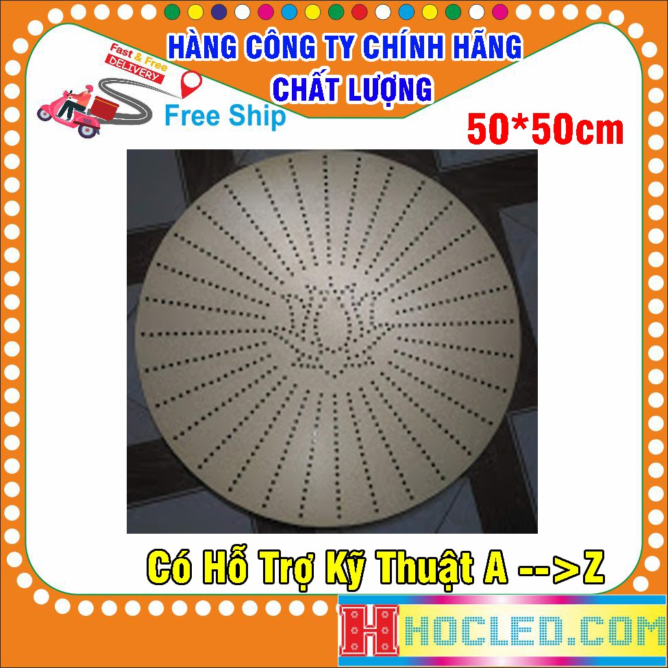 Vỏ Hộp Bảng Led Hào Quang Size 50x50cm Tâm Bông Sen Cực Đẹp