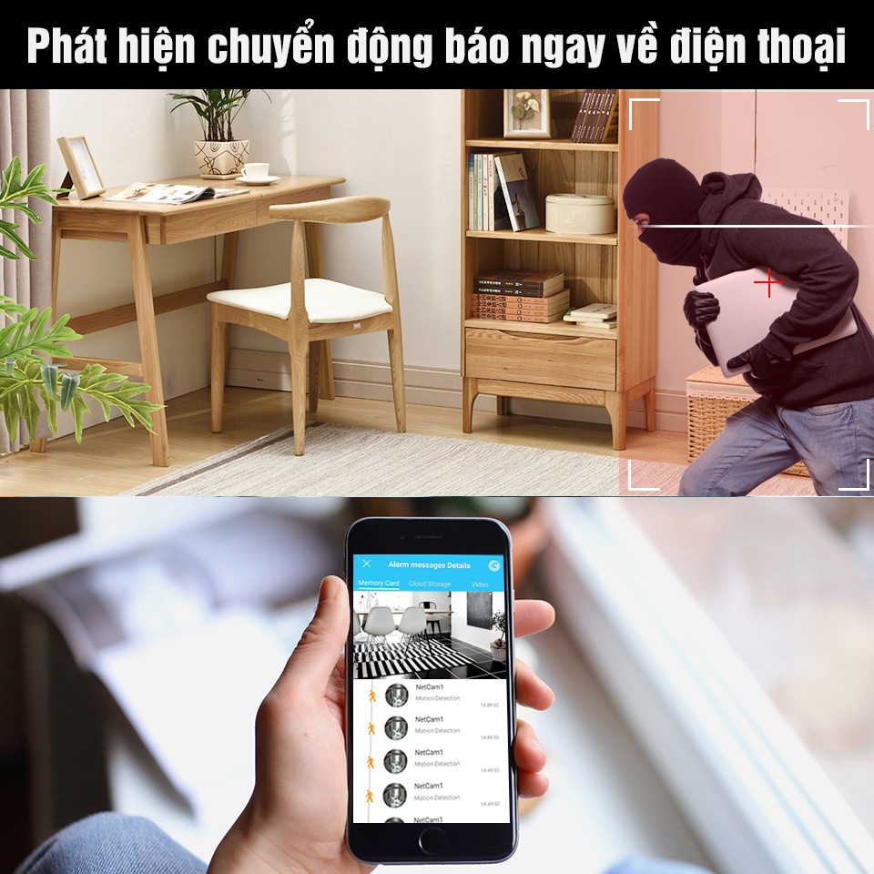 Camera IP mini Vstarcam C90S 2.0M Full HD 1080P WiFi Siêu nhỏ gọn, Hồng ngoại ban đêm, Góc rộng 150 độ Bảo hành 12 tháng | BigBuy360 - bigbuy360.vn