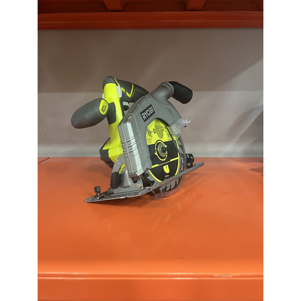 Thân máy cưa đĩa ryobi 18v li 165mm r18cs-0 - 90% - BH 3 THÁNG