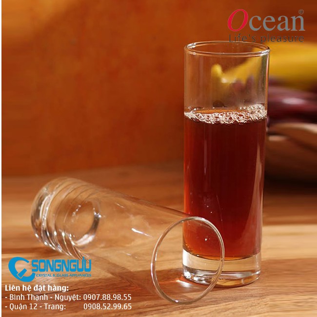 SALE ĐẠI LÝ OCEAN CHÍNH HÃNG Bộ 6 Cốc Ly Thủy Tinh New York Hi Ball Thái Lan Ocean – B07811 – 320ml cao cấp đẹp