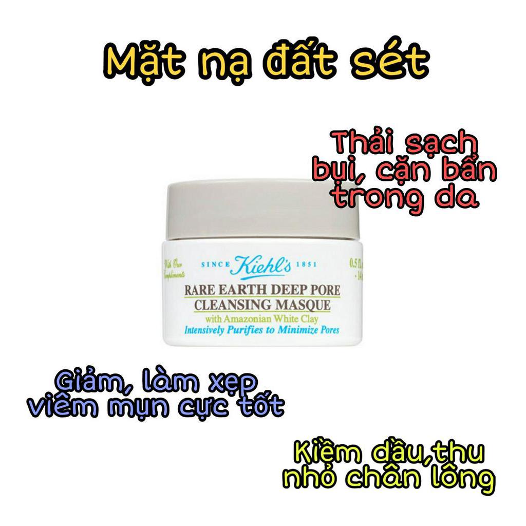 Mặt nạ đất sét KIEHLS RARE EARTH DEEP PORE CLEASING MASQUE 14ml - MnB Store