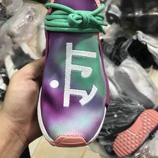 Giày human race màu tím xanh