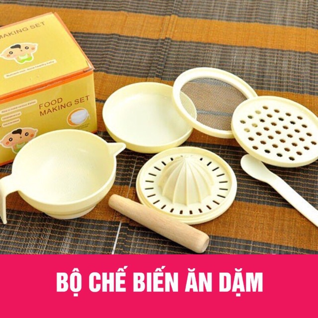 Bộ chế biến ăn dặm cho bé (sỉ, lẻ)