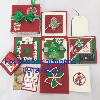 Hộp ảnh noel - love box