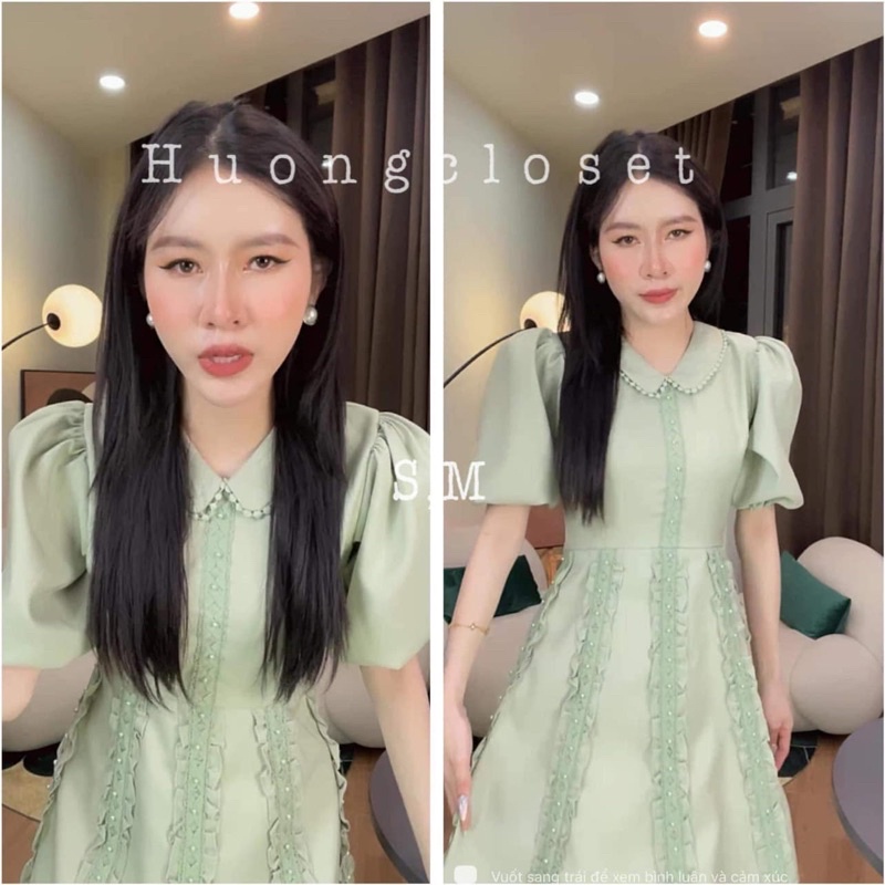 ĐẦM XANH SIZE S