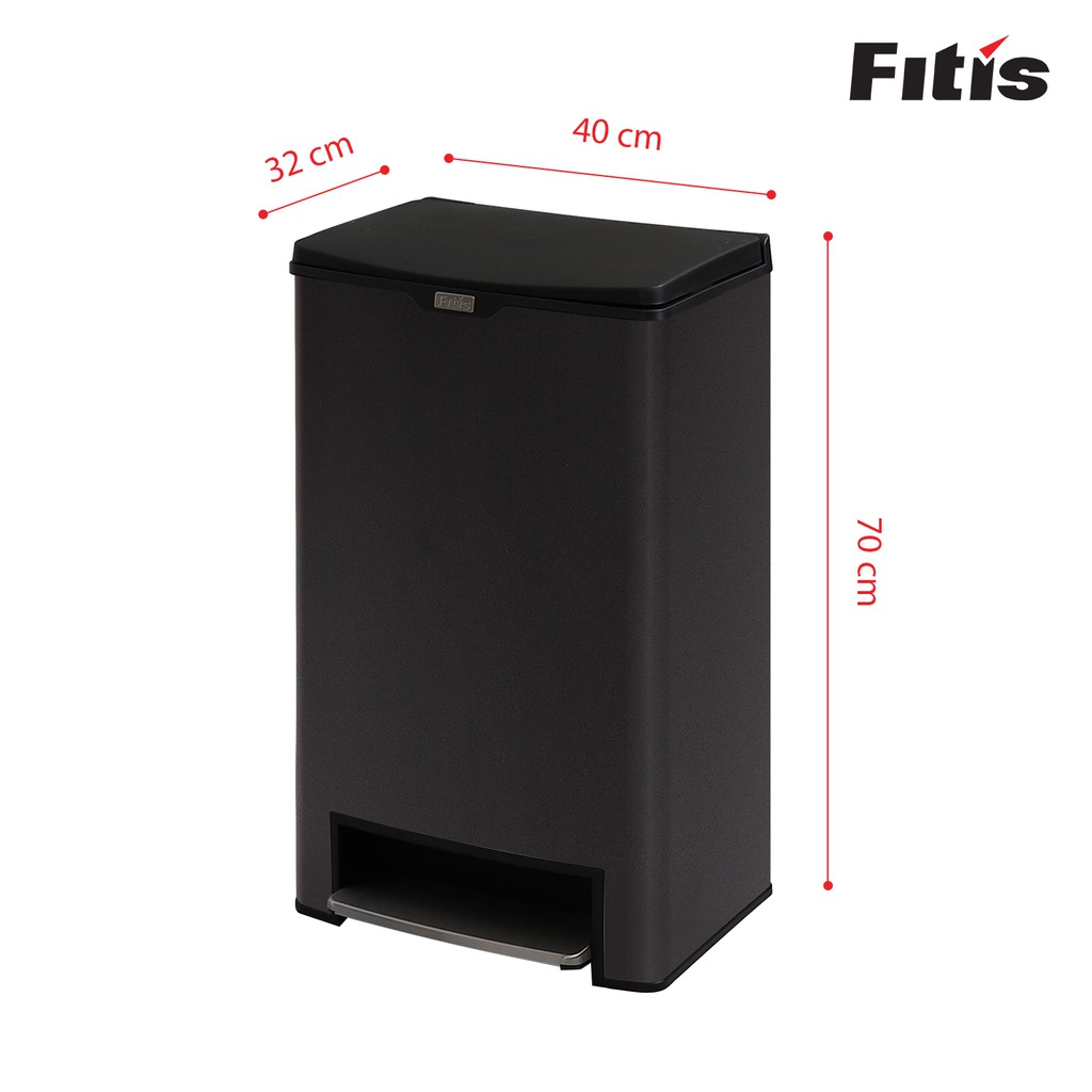 Thùng rác Fitis Mega Đạp - 40L