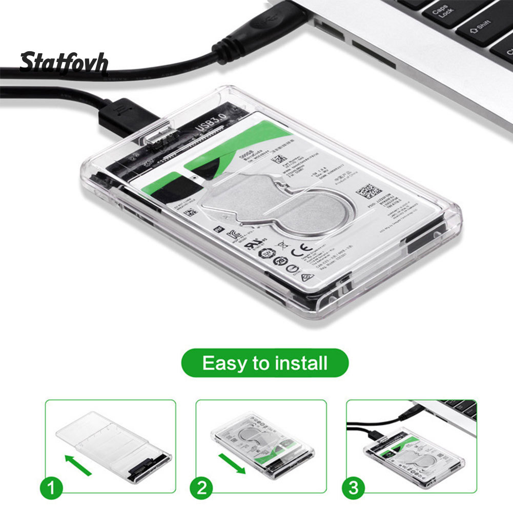 Hộp Đựng Ổ Cứng Ngoài 2.5 Inch Sata Sang Usb 3.0 | BigBuy360 - bigbuy360.vn