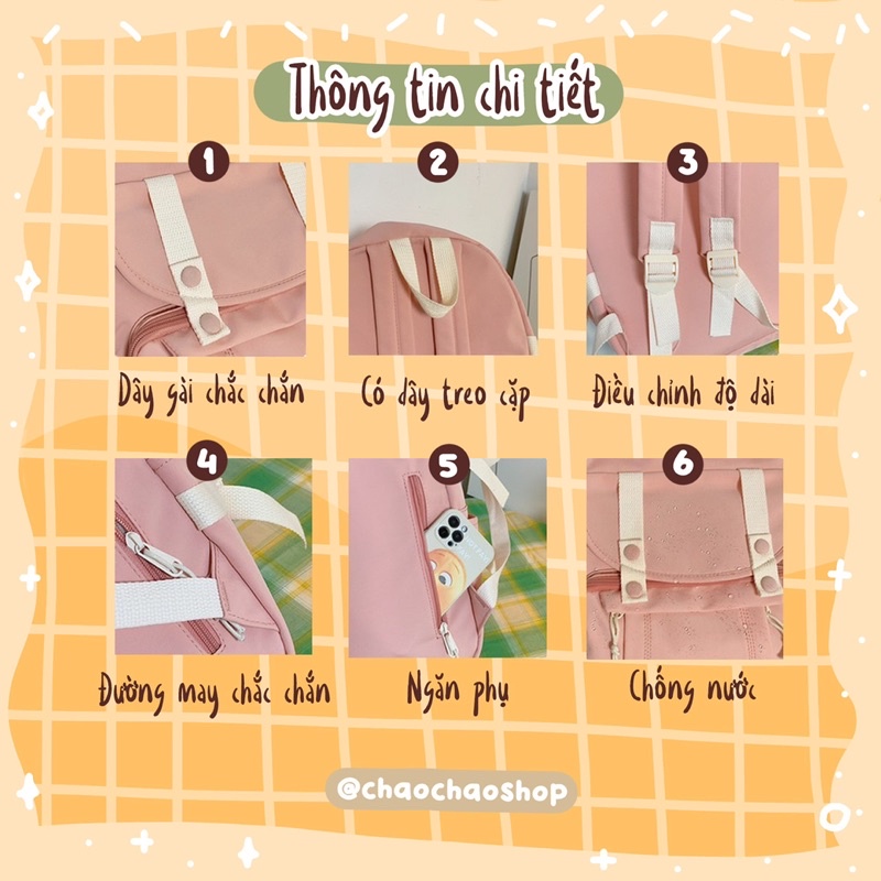 🎒 BALO BASIC CHỐNG NƯỚC