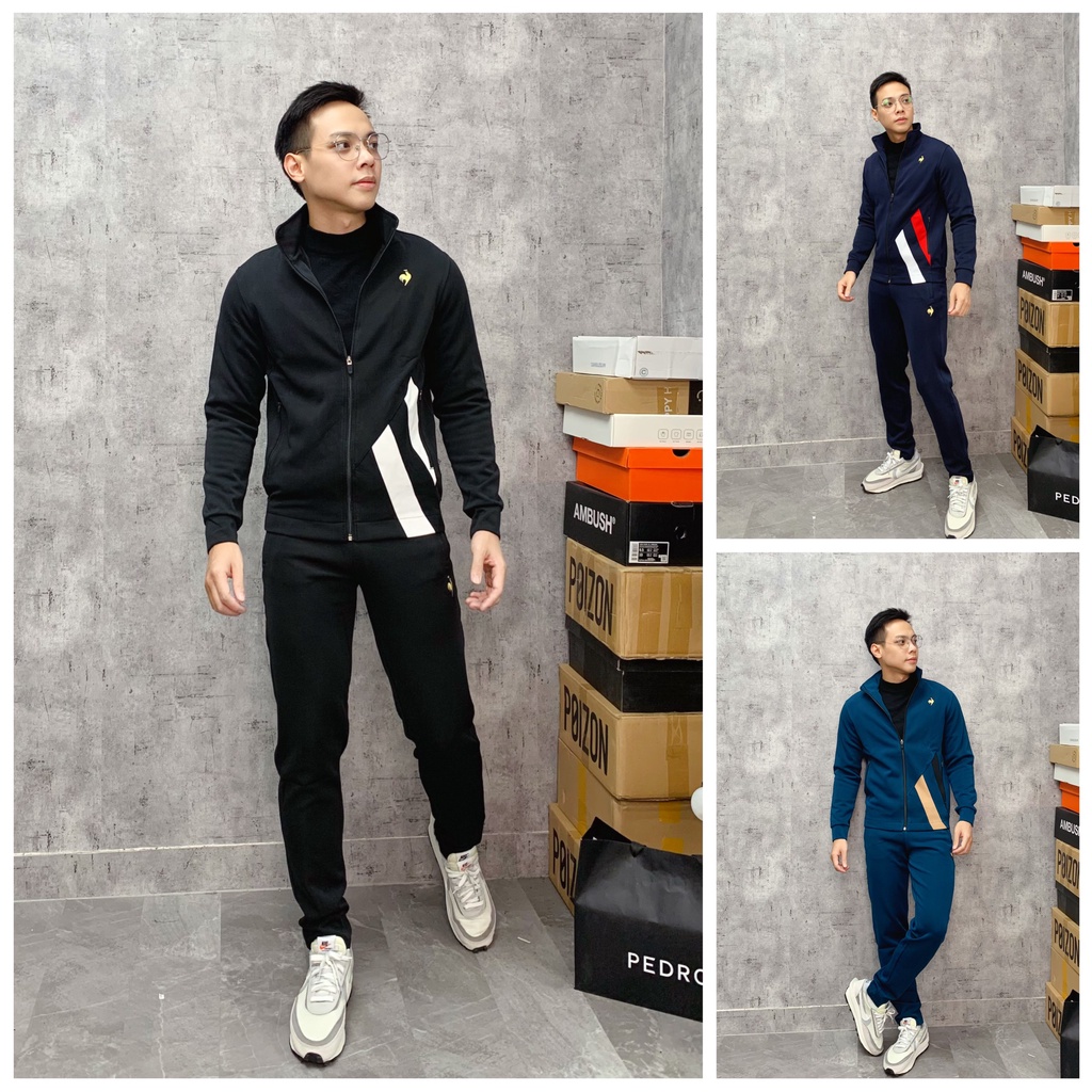 Bộ thể thao thu đông nam con gà cao cấp bigsize xuất khẩu gym yoga BSU 056