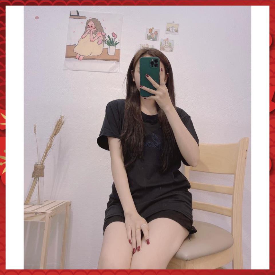 Áo Phông Nữ, Áo Thun Nữ Chữ Thêu Chất Thun Cotton Hàng Qc Siêu Mát | BigBuy360 - bigbuy360.vn