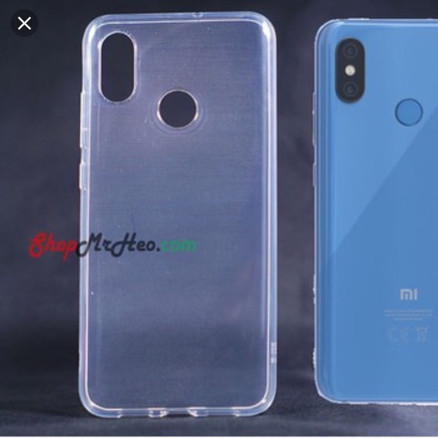 Ốp lưng dẻo Xiaomi Mi 8 trong suốt