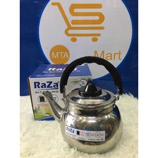 Ấm Reo Inox Raza 2-3-4-5-7L Mta-Mart Bền, An Toàn, Dễ Vệ Sinh