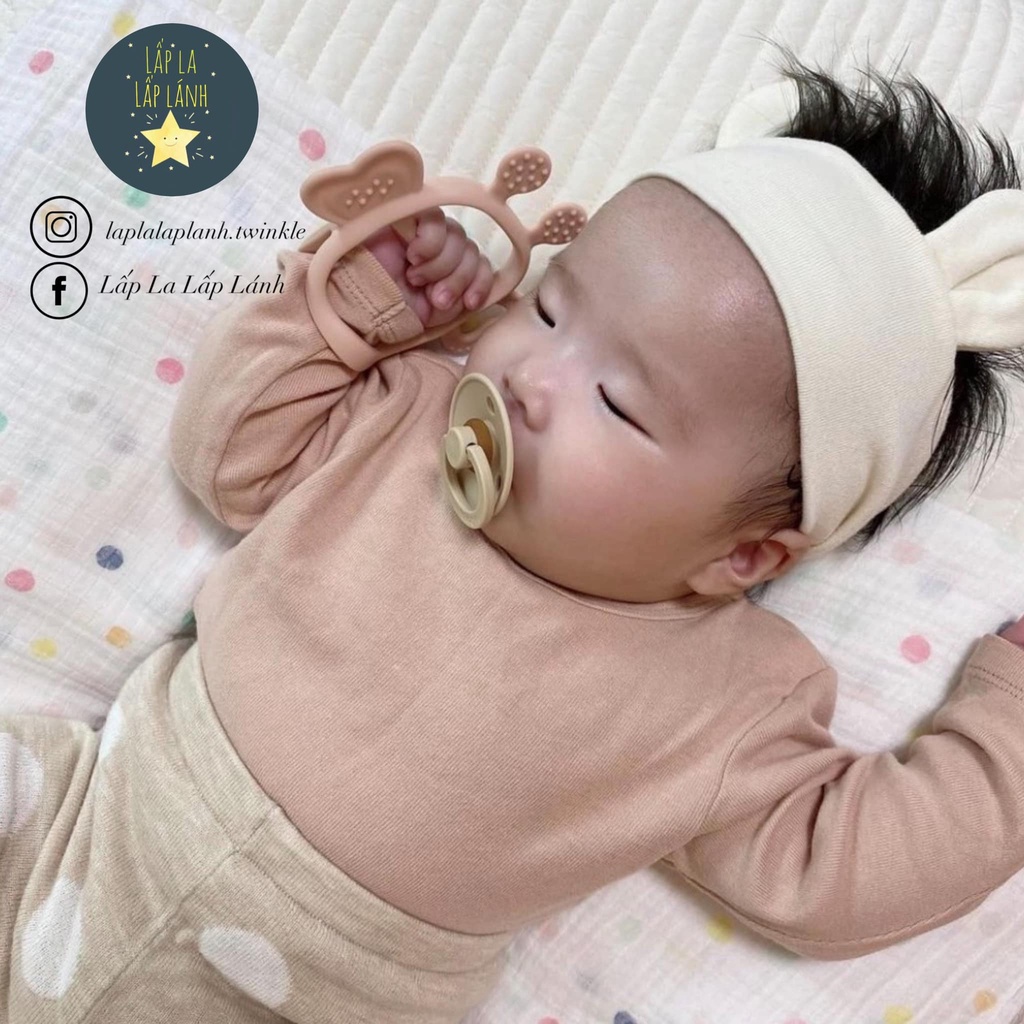 Gặm nướu silicone Jemjem con ong kèm hộp đựng