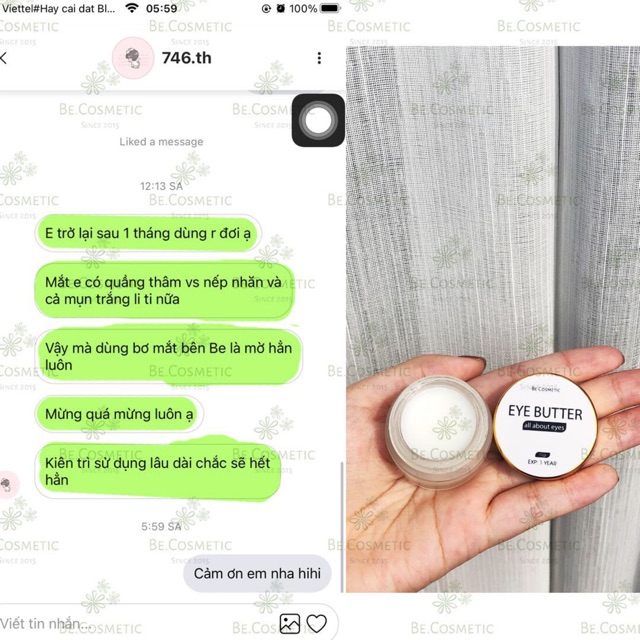 [Mã SKAMLTSM11 giảm 10% đơn 99K] Bơ dưỡng mắt HANDMADE | BigBuy360 - bigbuy360.vn