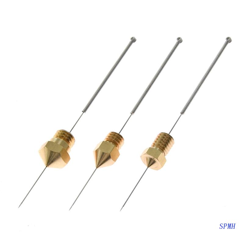 10 Mũi Khoan Làm Sạch Kim Máy In 3D 0.2 / 0.25 / 0.3 / 0.35 / 0.4mm