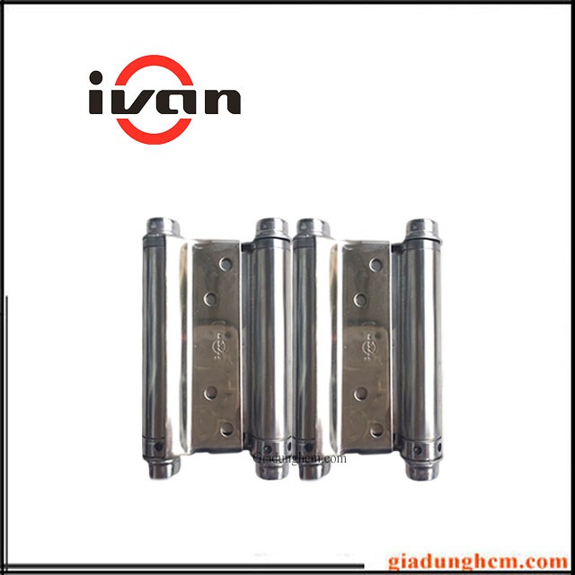 Bản lề cửa inox  2 chiều  Ivan 1 bộ (2 cái)