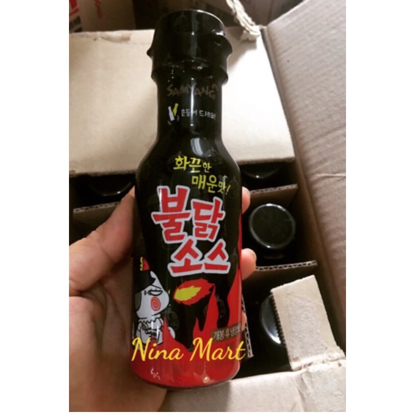 Sốt gà cay Samyang vị truyền thống 200g hàng nội địa