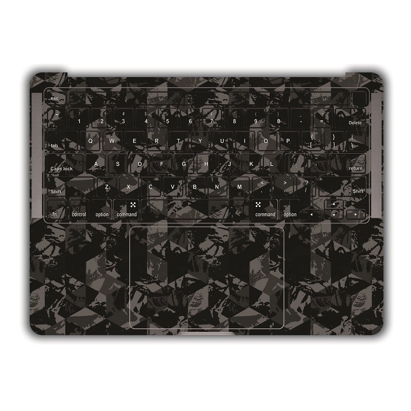 Miếng Dán Laptop - Mẫu Urban Camo black  siêu ngầu - Có mẫu dán cho tất cả các dòng máy Laptop...