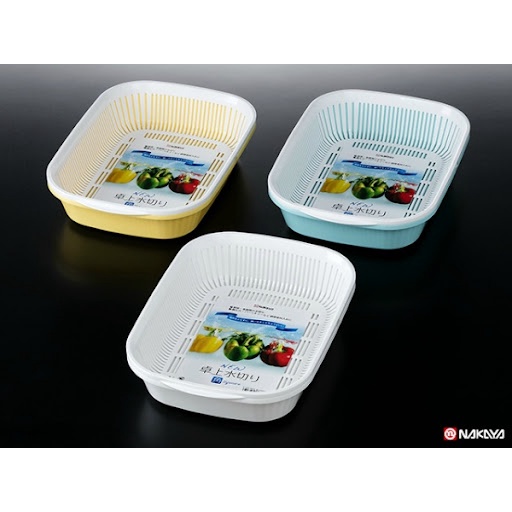 Giá đựng hoa quả 2 lớp hình chữ nhật NỘI ĐỊA NHẬT BẢN