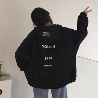 [CÓ SẴN] ÁO KHOÁC NỈ BÔNG ULZZANG (kèm ảnh thật)