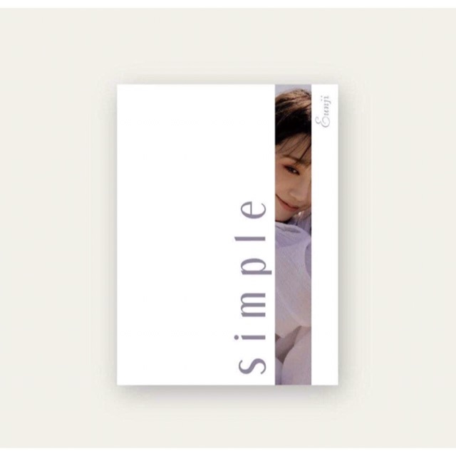 Apink Eunji mini album Simple nguyên seal.