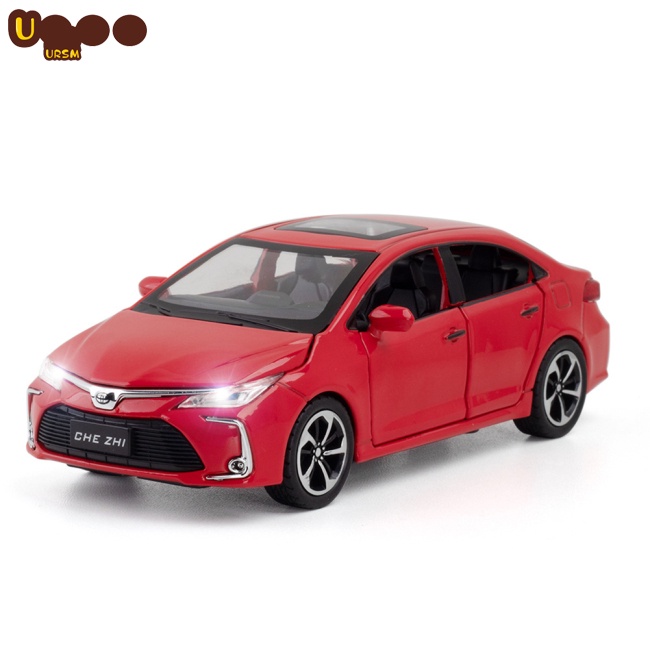 Mô Hình Xe Hơi Toyota Corolla Bằng Hợp Kim Tỉ Lệ 1:32 Có Đèn Và Âm Thanh