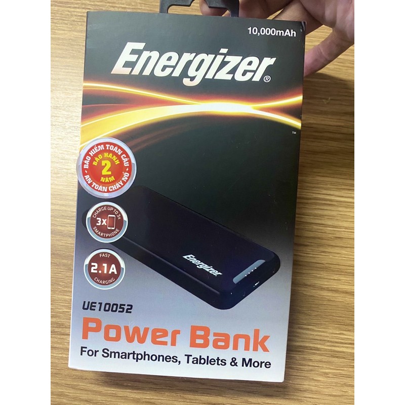 Pin dự phòng Energizer 10.000mAh - UE10052